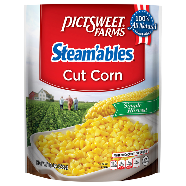 Frozen Produce Pictsweet Farms Steamables Farm Simple Harvest Cut Corn hero