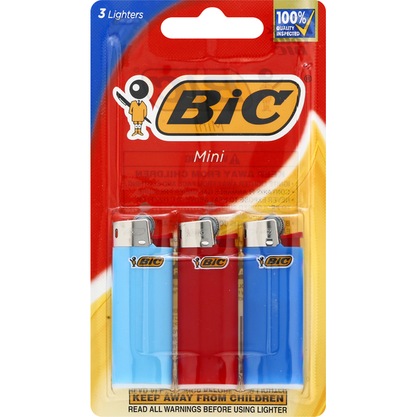 More Household BIC Lighters, Mini hero