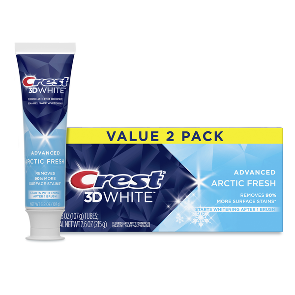 Oral Hygiene Crest 3D White Advanced Arctic Fresh Toothpaste hero