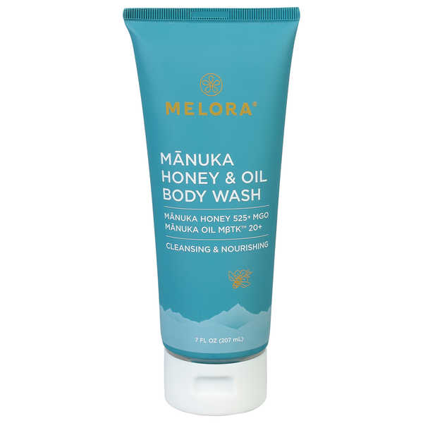 Melora Body Wash, Cleansing & Nourishing, Manuka Honey & Oil hero