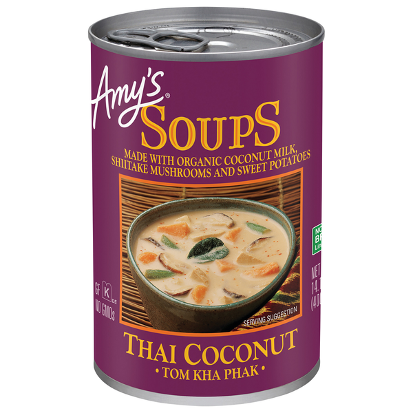 Soup, Broth & Bouillon Amy's Kitchen Thai Coconut Soup hero