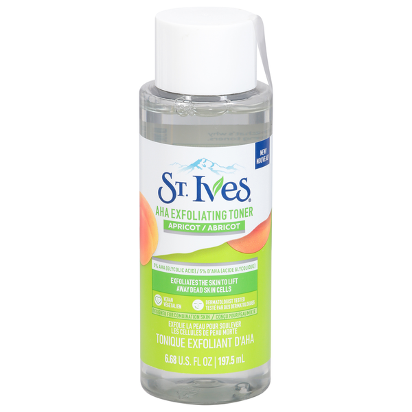 Skin Care St. Ives Toner, Apricot, AHA Exfoliating hero