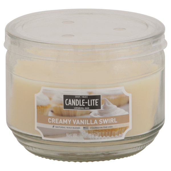 Air Fresheners & Candles Candle-lite Candle, Creamy Vanilla Swirl hero