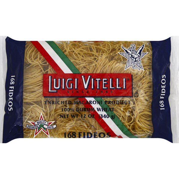 Dry Pasta Luigi Vitelli 168 Fideos hero