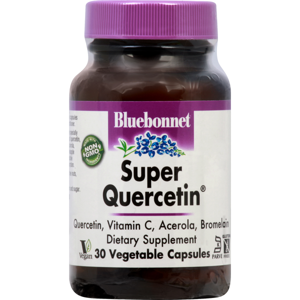 Vitamins & Minerals Bluebonnet Super Quercetin, Vegetable Capsules hero