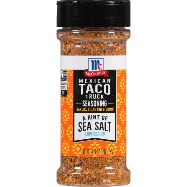 Spices & Seasonings McCormick® A Hint of Sea Salt Mexican Taco Truck Seasoning hero