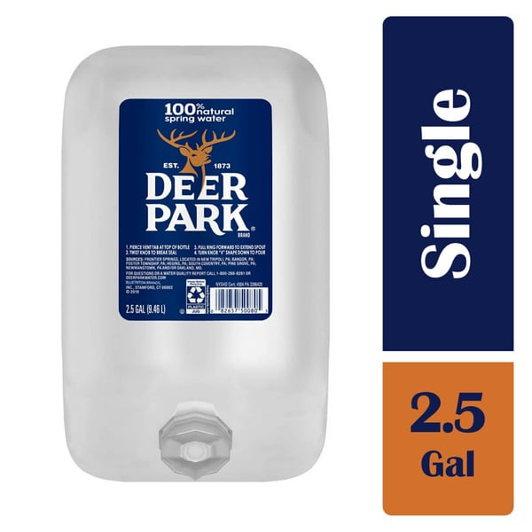 Water, Seltzer & Sparkling Water Deer Park Natural Spring Water hero