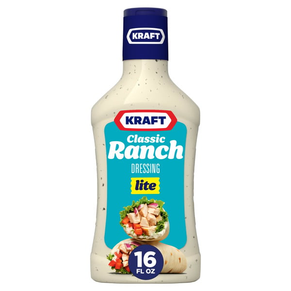 Salad Dressing & Toppings Kraft Classic Ranch Lite Salad Dressing hero