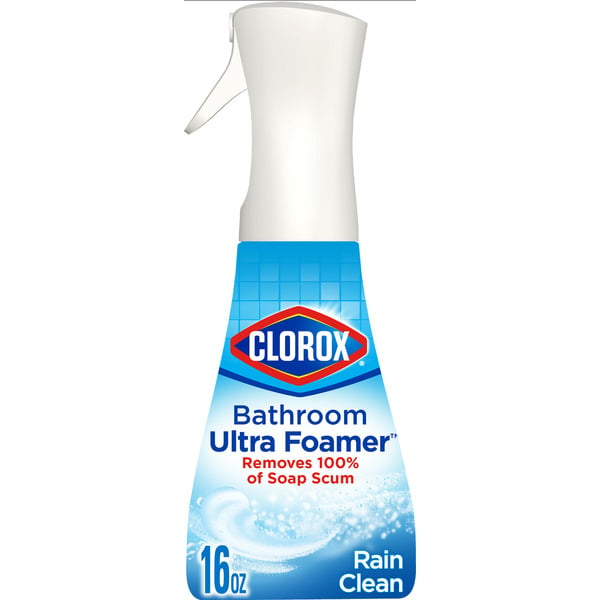 Cleaning Products Clorox Bathroom Ultra Foamer, Rain Clean hero