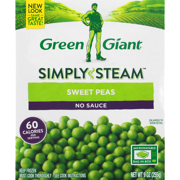 Frozen Produce Green Giant Sweet Peas, No Sauce hero