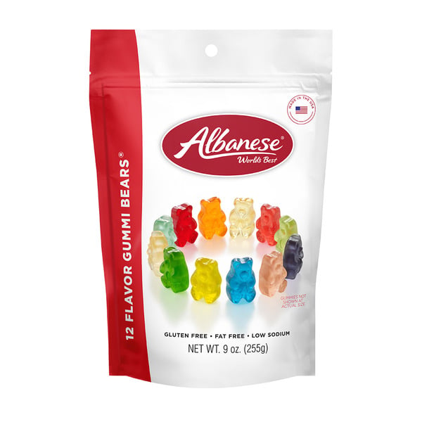 Candy, Chocolate & Gum Albanese 12 Flavor Gummi Bears hero