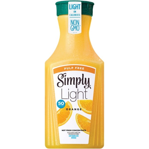 Juice Simply Light Orange Pulp Free Orange Juice, Non-Gmo hero