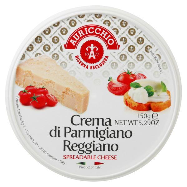 Specialty Cheeses Auricchio Spreadable Cheese, Crema di Parmigiano Reggiano hero