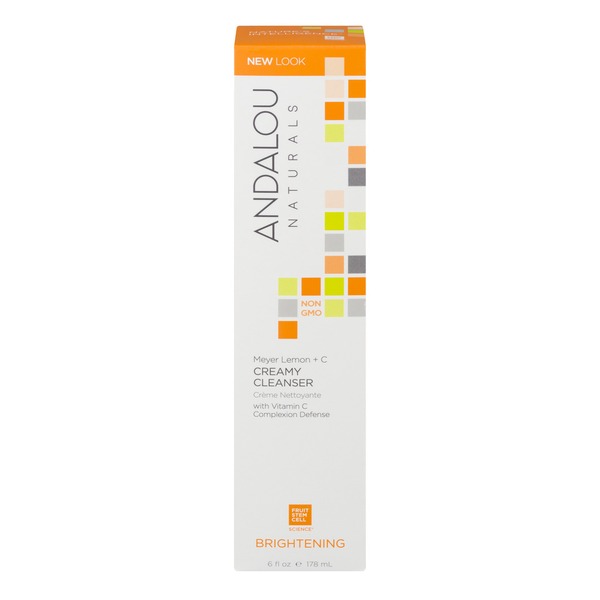 Facial Care Andalou Naturals Meyer Lemon + C Creamy Cleanser hero