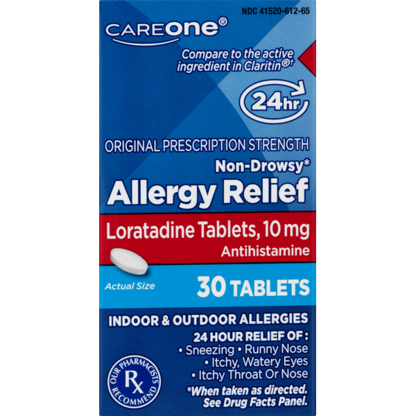 Cold, Flu & Allergy CareOne Loratadine Allergy Relief Tablets hero