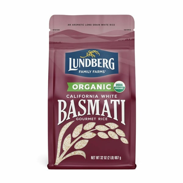 Grains, Rice & Dried Goods Lundberg Family Farms Organic, California White Basmati Rice hero