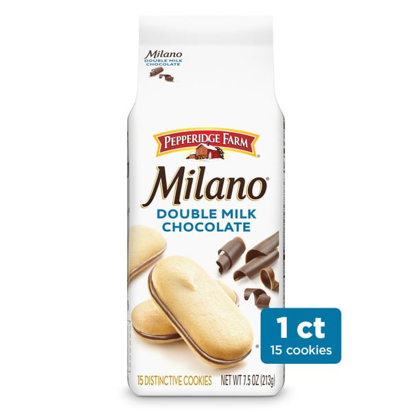 Cookies & Cakes Pepperidge Farm Double Milk Chocolate Cookies hero