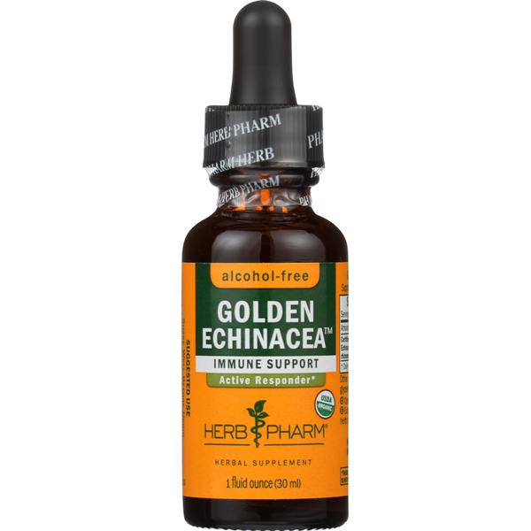 Cold, Flu & Allergy Herb Pharm Echinacea Glycerite Og hero