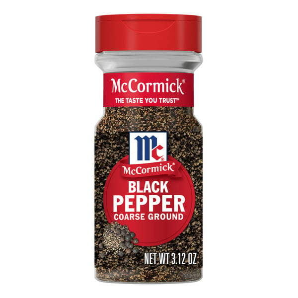 Spices & Seasonings McCormick® Coarse Ground Black Pepper hero