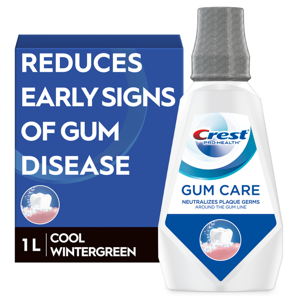 Oral Hygiene Crest Gum Care Mouthwash, Cool Wintergreen hero