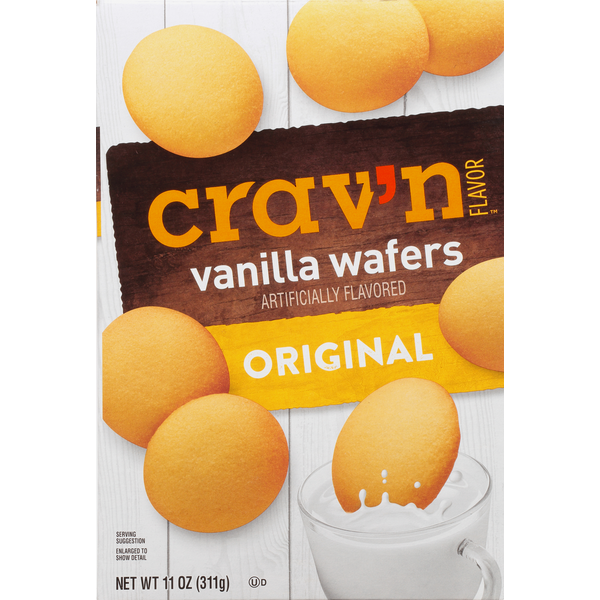 Candy & Chocolate Crav'n Flavor Vanilla Wafers, Original hero