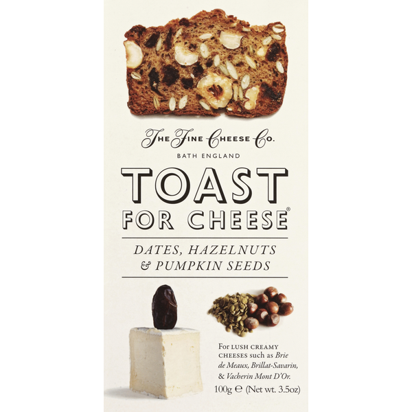 Crackers The Fine Cheese Toast for Cheese, Dates, Hazelnuts & Pumpkin Seeds hero