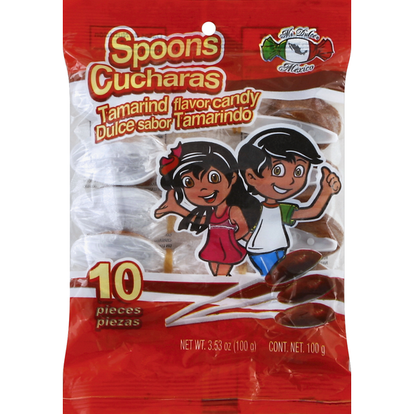 Candy & Chocolate Mr Dulce Mexico Candy, Tamarind Flavor, Spoons hero