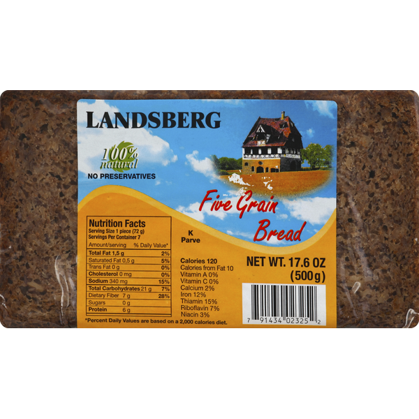 Bread Landsberg Bread, Five Grain hero