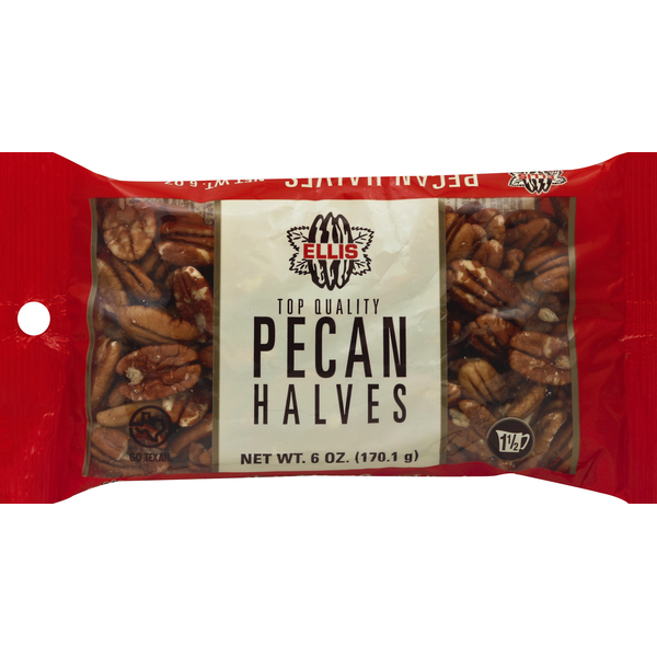 Nuts, Seeds & Dried Fruit Ellis Pecan, Halves hero