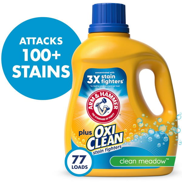 Laundry Arm & Hammer Plus Oxiclean Clean Meadow hero