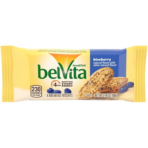 Breakfast Bars & Pastries belVita Breakfast Breakfast Biscuits, Blueberry Flavor hero