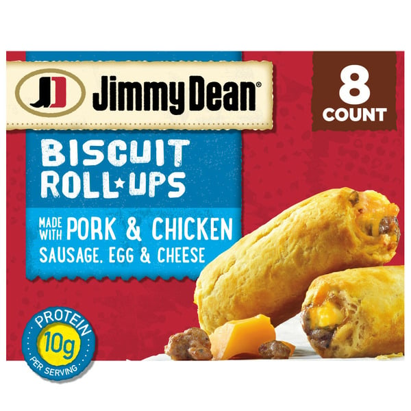 Canned Meals & Beans Jimmy Dean Sausage Egg & Cheese Biscuit Roll-Ups hero