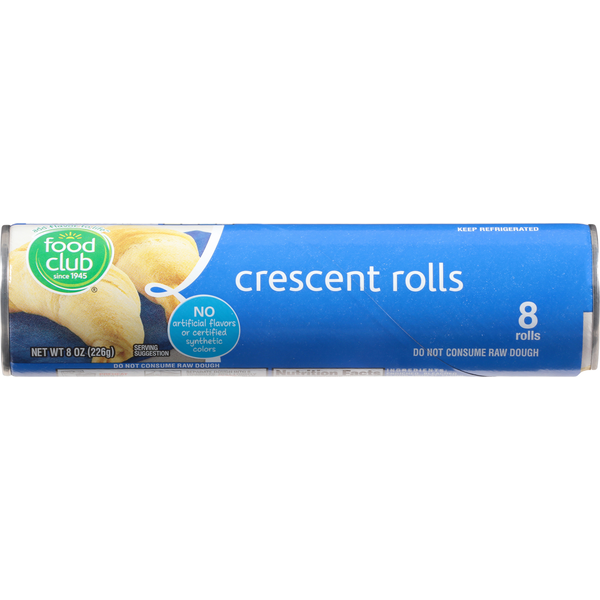 Buns & Rolls Food Club Crescent Rolls hero