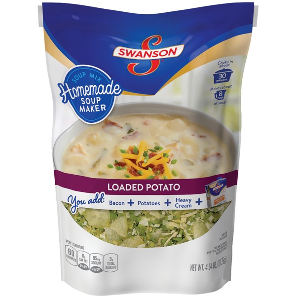 Soup, Broth & Bouillon Swanson's Loaded Potato Soup Mix hero