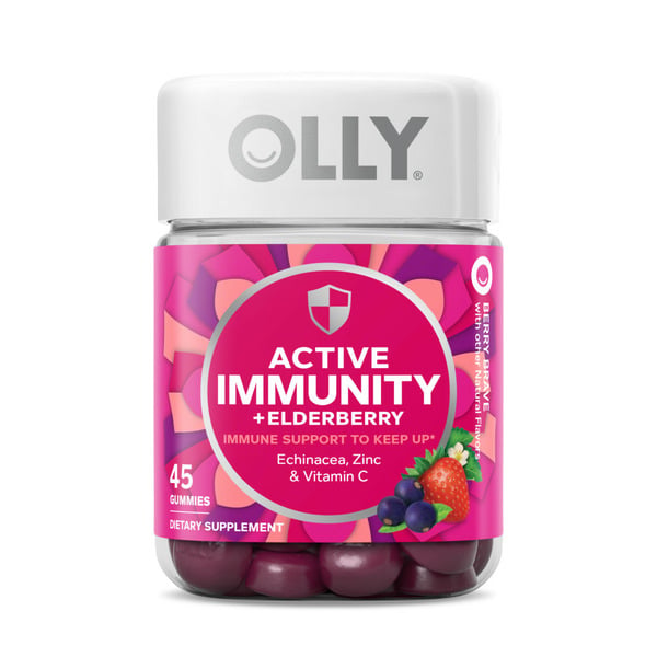 Vitamins & Supplements OLLY Active Immunity + Elderberry  - Berry Brave - hero