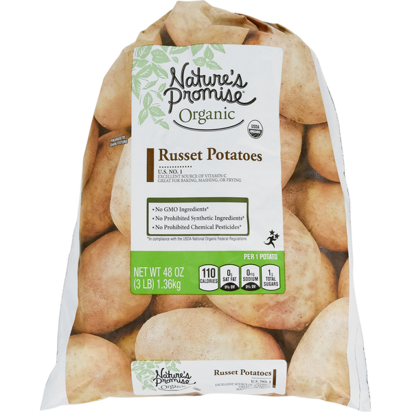 Fresh Vegetables Nature's Promise Potatoes, Russet hero