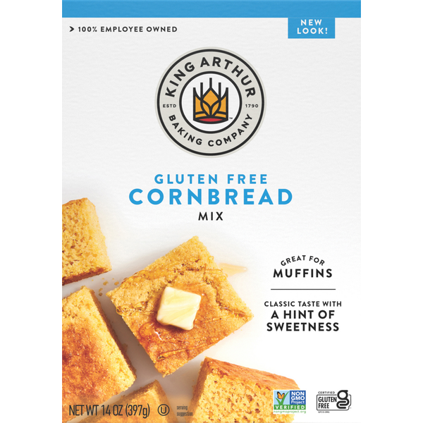 More International Foods King Arthur Baking Company Cornbread Mix, Gluten Free hero