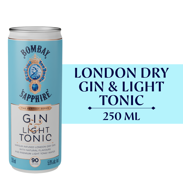 Bombay® Ready-to-Drink Gin and Light Tonic hero