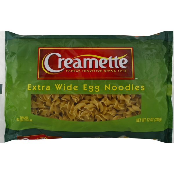 Dry Pasta Creamette Egg Noodles, Extra Wide hero