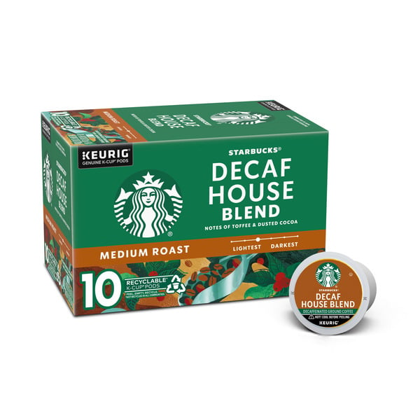 Coffee Starbucks Decaf House Blend Medium Roast K-Cup Coffee hero