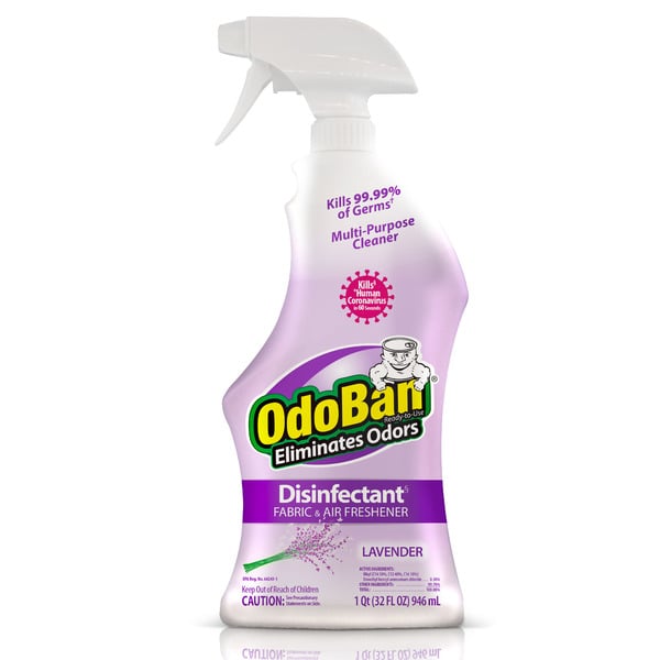 OdoBan Lavender Disinfectant Spray, Multi-Purpose Cleaner, Freshener hero