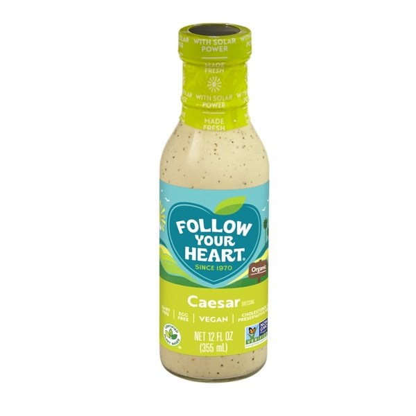 Salad Dressing & Toppings Follow Your Heart Organic Caesar Dressing hero