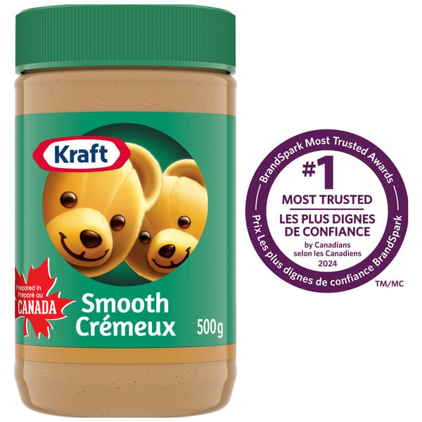 Spreads Kraft Smooth Peanut Butter hero