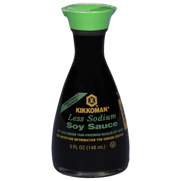 Asian Foods Kikkoman Soy Sauce hero