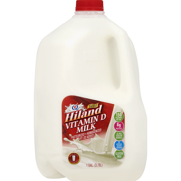 Milk Hiland Dairy Whole Milk with Vitamin D hero