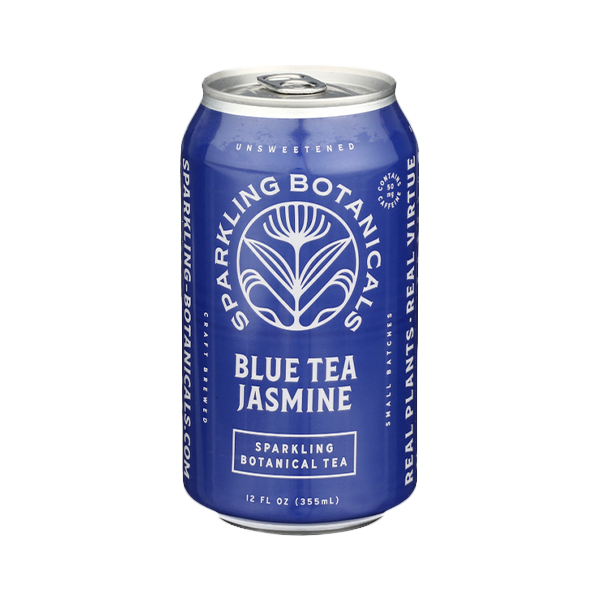 Coffee Rishi Tea & Botanicals Sparkling Botanicals, Blue Tea Jasmine hero