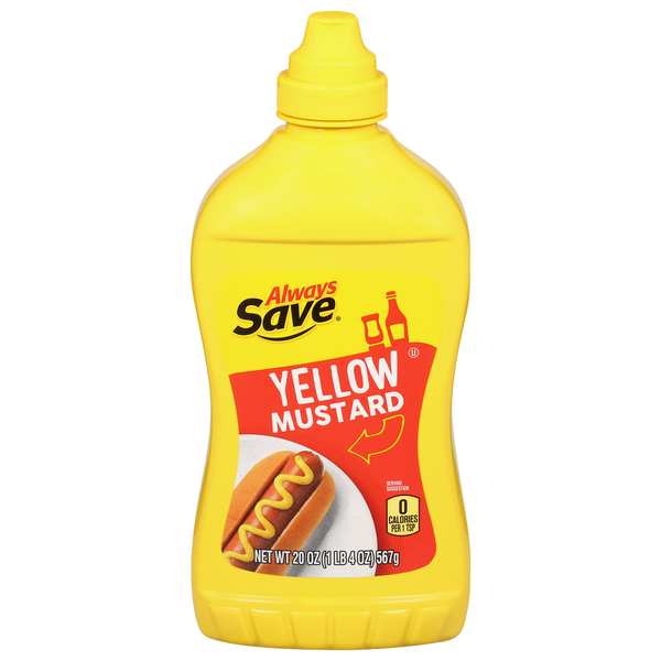 Condiments Always Save Yellow Mustard hero