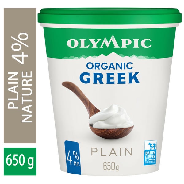 Yogurt & Kefir Olympic Organic Greek Yogurt Plain 4% hero