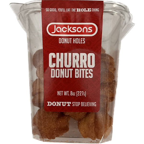 Jacksons Bakery Jacksons Churro Donut Holes hero