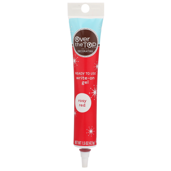 Baking Supplies & Decor Over The Top Rosy Red Write-On Gel hero